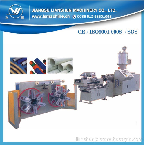 CE/ISO/SGS Single Wall Corrugated Pipe Production Line